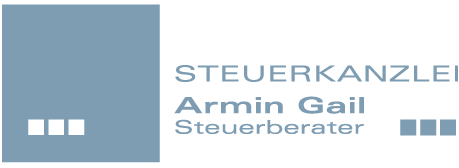 Logo der Steuerkanzlei Armin Gail in blau