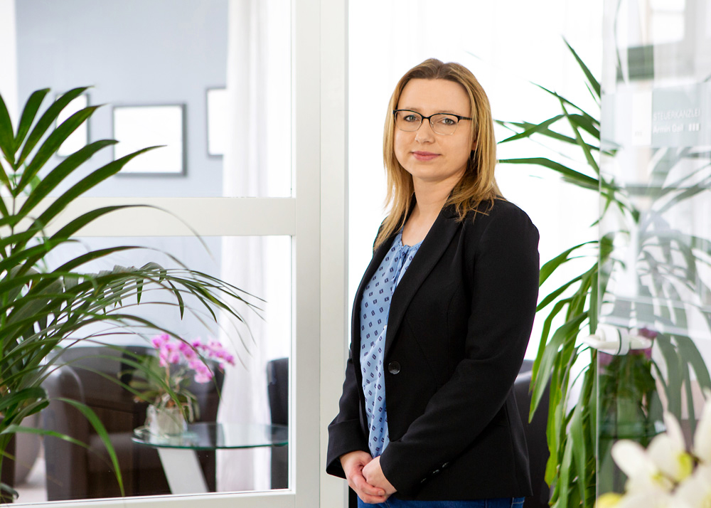 Das Team der Steuerkanzlei Armin Gail: Frau Rutecki – Steuerfachangestellte